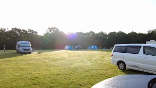 We Stayed at Debden House Campsite In Epping Forest