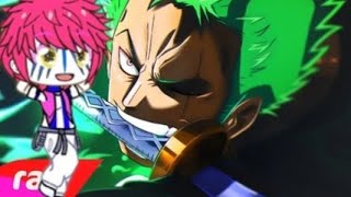 Luas Superiores + Muzan Reagem ao rap do Zoro(7mz)(GachaClub)