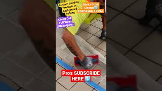 CPB Epoxy Grout Pros 👷‍♂️ & EG Cleaner #fyp  #howto #diy #pro