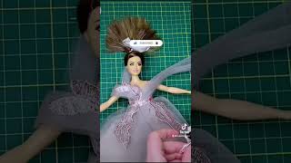 DIY Barbie doll dress