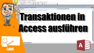 Eine Transaktion in Access ausführen