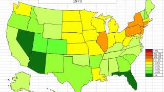 Map: Changes in Population By State