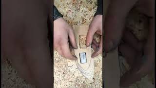 DIY Курильница из фанеры и эпоксидной смолы часть 2 /Plywood epoxy incense holder part 2 #shorts