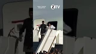 Momen Jokowi Balik Kampung ke Solo Naik Pesawat TNI AU           #shorts         #ZTV