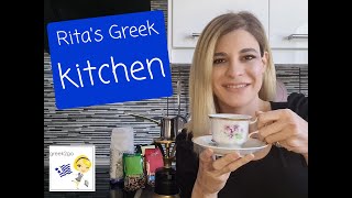 Rita's Greek kitchen│How to make Greek coffee & How to order coffee in Greece