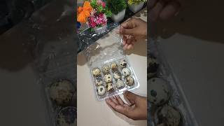 কয়েল পাখি ডিম রেসিপি #shorts #food