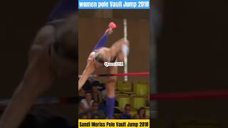 Sandi Morris Beast Women pole vault jump#shorts #sports #youtubeshorts #olympicsport #athlete