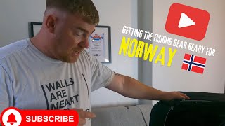 GETTING THE FISHING GEAR PACKED READY FOR NORWAY 🇳🇴 | SEA FISHING UK | NEW CHANNEL SUBSCRIBE TODAY