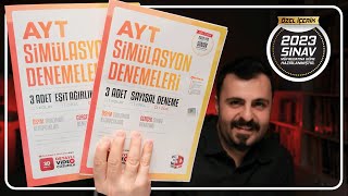 🎁 3D'nin 2023'e Özel SAY-EA AYT Genel Denemelerini İnceledim! İlk İsteğiniz 💪 Hediyeli