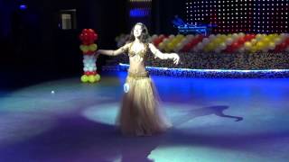 Алла Дорошенко.Oriental Dance Взрослые 1В Соло 1 лига. 8 место