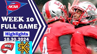 Kennesaw State vs. Western Kentucky [WEEK 10] FULL GAME 3rd-QTR Highlights | NCAA Hightlights 2024