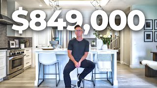 Inside A $849,000 Upgraded & Designer Home in Shawnee Park, A Top New Community in Calgary!