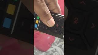 Airtel dth remote control #airteldigitaltv #airteltvremote#dth #digitaltv #dthtvtech