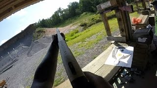 Shooting Guns at Sunset Hill Shooting Range