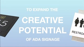 Expanding the Creative Potential of ADA Signage | Nova Polymers