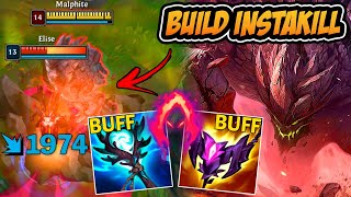 A MAIOR BUILD DE INSTAKILL DO MALPHITE FULL AP É INSANA !! - LEAGUE OF LEGENDS