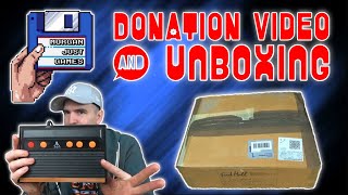 Atari Flashback 4 / Games & More - Viewer Donation - Unboxing Video