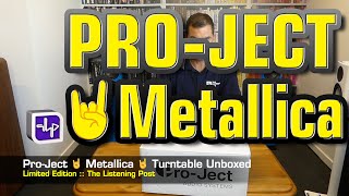 ProJect Metallica Limited Edition Turntable | The Listening Post | TLPCHC TLPWLG