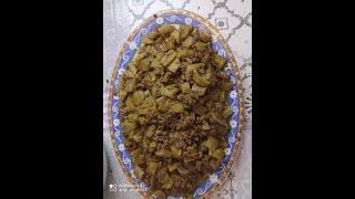 القرع الاخضر /السلاوي/ بللحم المفروم على.     الطريقة السورية😘❤️🙋