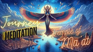 Journey to The Temple of Ma' at: Powerful Meditation for Calm During Chaos!