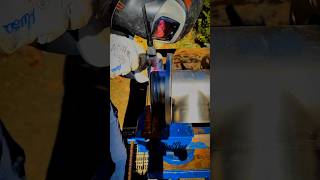 Saldatura a TIG 🔥, Cartella su Tee dn 100 inox. #welding #shortvideo