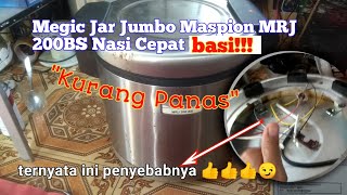 Megic Jar Maspion Wonder MRJ 200 BS kurang Panas