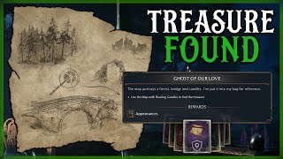 MAP SOLVED! How to complete the Ghost Of Our Love side quest | Hogwarts Legacy Forbidden forest