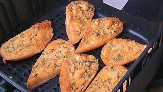 Grilled Bread Recipe | Crispy and cheese Recipe | Air Fryer Recipe Everyone Can Make it at home