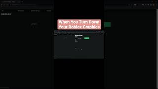 Turning Down Roblox Graphics to 0… 😱