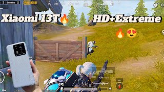 Xiaomi 13T HD+Extreme Graphics 2024 🔥/ Hyper OS PUBG Test😍