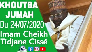 [Vidéo] KHOUTBA IMAM CHEIKH TIDJANE CISSÉ DU 24/07/2020