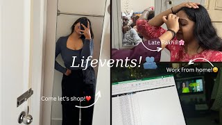 Lifevents: Ep 01🤌🏼🎉 || Janamasthami Celebration💙 || Random Shopping🛍️ || Travel🧳