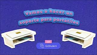 Cómo hacer un soporte para el portátil  - Manualidades con GoStudent | El blog de GoStudent #DIY