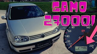 VW Golf 4 sa samo 27000km na satu!!!!