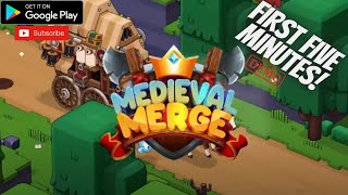 Medieval Merge Epic RPG Games Gameplay - First 5 Minutes #Android ios (Played On Bluestacks)