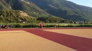 Javelin training throw