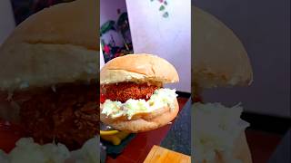 😍 Any Burger 🍔 lover's here ⁉️#snack recipe இனி வீட்லயே செய்யலாம் 😃 #ytshorts #shortsfeed