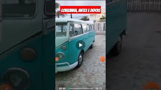 CORUJINHA, ANTES E DEPOIS #youtube #carros #reliquias