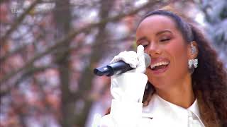 Leona Lewis - One more sleep - live at This Morning ITV 25/12/2021