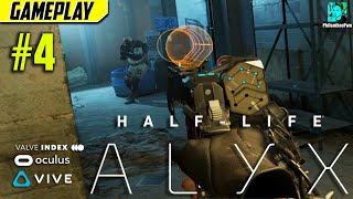 FIRST TIME FIGHTING COMBINE | Half-Life: Alyx Gameplay #4 (HTC Vive, Oculus, Index)