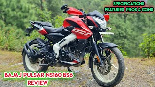 Bajaj pulsar ns160 bs6 2022 Detailed Review walkaround | Price,Specifications, Looks Detailed