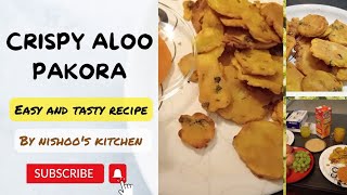 Crispy Aloo Pakora recipe | crunchy pakora | Ramadan snacks #pakorarecipe #pakoraaloo #ramadan