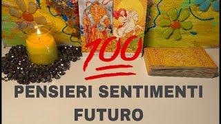 LUI 💯 pensieri SENTIMENTI + FUTURO 🔥 Tarocchi, Manara e Magie S. con Like al video 100% successo