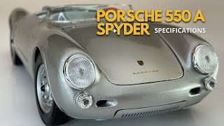 Buyer's Guide for Porsche 550 A Spyder | Porsche 550 Spyder Specifications  | Up to Scale