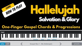 Gospel Box 1 | Hallelujah, Salvation and Glory | Gospel Chords & Chord Progressions