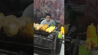 Bakso bakar dan sosis bakar