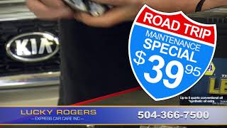 Lucky Rogers Express Car Care Road Trip Special