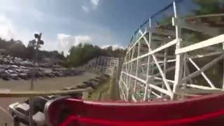 Yankee Cannonball on-ride HD Canobie Lake Park