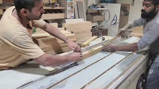 Iroko Wood Cutting Process