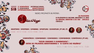 II SIB - "Assim caminha a humanidade": entre as palavras bakhtinianas e o "conto do vigário"